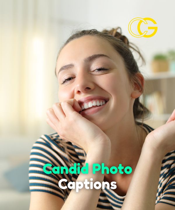 Candid Photo Captions