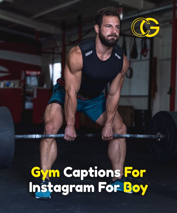 Gym Captions For Instagram For Boy