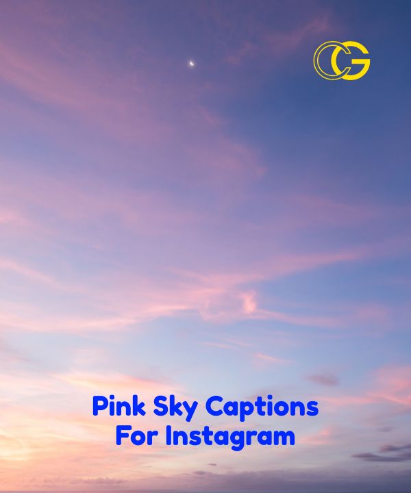 Pink Sky Captions For Instagram