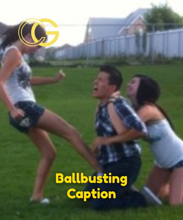 Ballbusting Caption