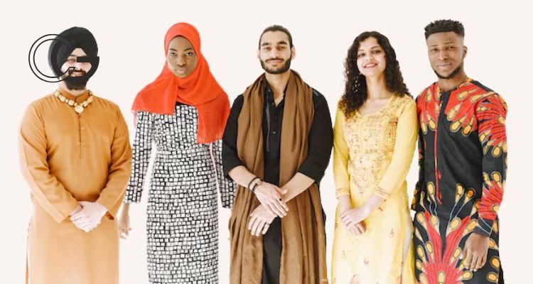 Caption For Ethnic Wear
