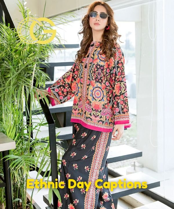 Ethnic Day Captions