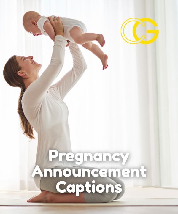Pregnancy Announcement Captions