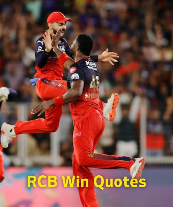 RCB Win Quotes