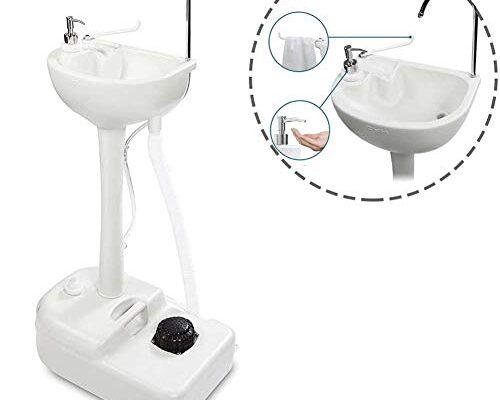 Muslim foot washing sink