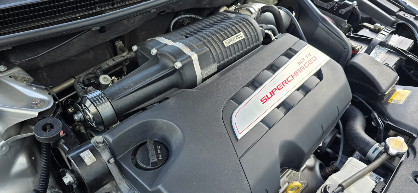 Toyota Camry supercharger