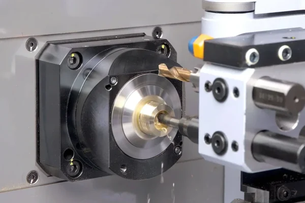 swiss type automatic lathe